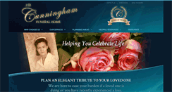 Desktop Screenshot of cunninghamfunerals.com